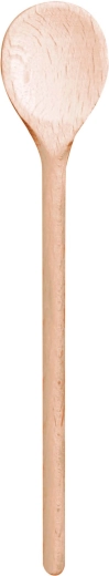 Łyżka kuchenna owalna 25 cm z drewna bukowego