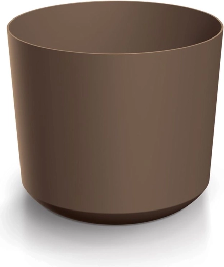 Donica TUBO 39 cm w rustykalnym ceglastym kolorze