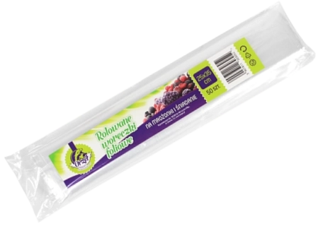 Worki do mrożenia 25 × 35 cm, 2,5 l, 50 szt., LDPE