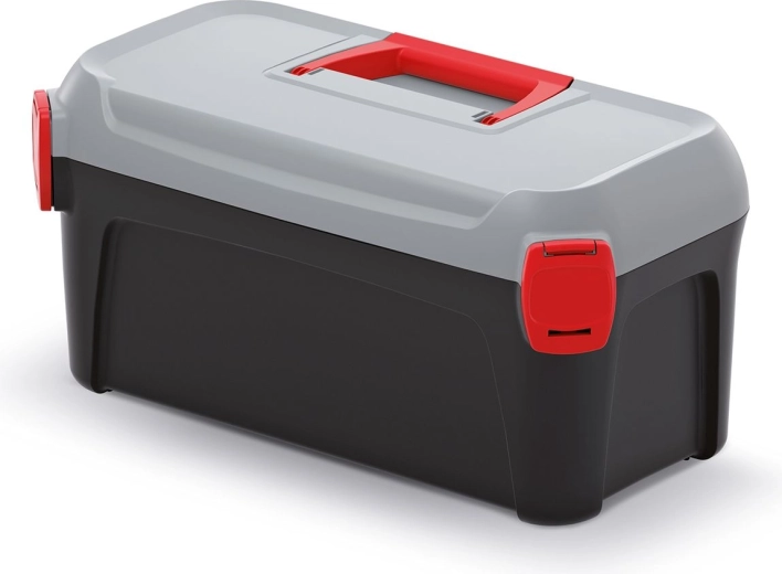 Plastowy kufer na narzędzia SMART 24 l z ergonomicznym uchwytem