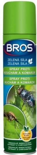 Bros Zielona Siła spray przeciw muchom i komarom 300 ml