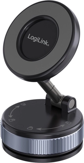 Magnetyczny uchwyt na telefon z przyssawką i mocnym magnesem N52H