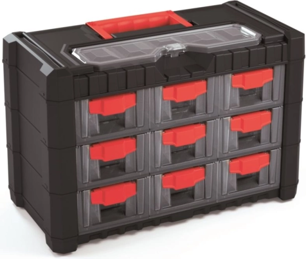 Plastowy wiszący organizer Multicase Cargo 400 × 200 × 260 mm