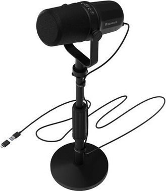Genesis Radium 750D dynamiczny mikrofon gamingowy USB/XLR ze statywem biurkowym