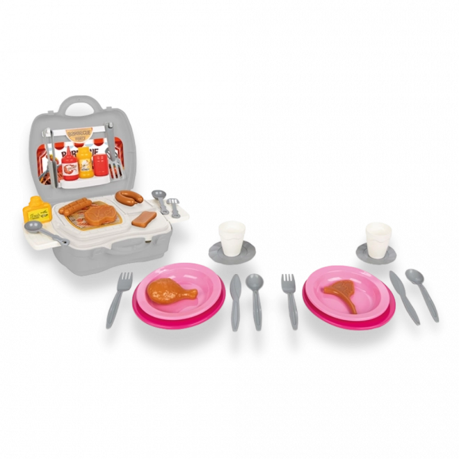 Dziecięca kuchnia, grill w walizce PILSAN