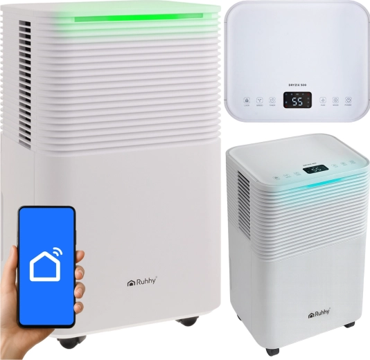 Osuszacz powietrza Ruhhy Dryzix 12 l/24 h z Wi-Fi
