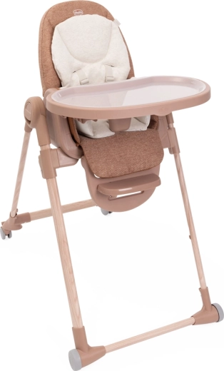 Chicco krzesełko do karmienia Polly Armonia terracotta