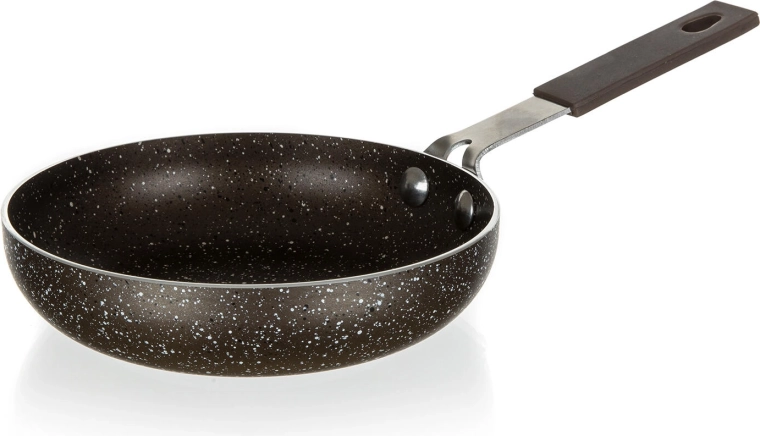 Mini patelnia z nieprzywierającą powłoką Granite Brown 14 cm