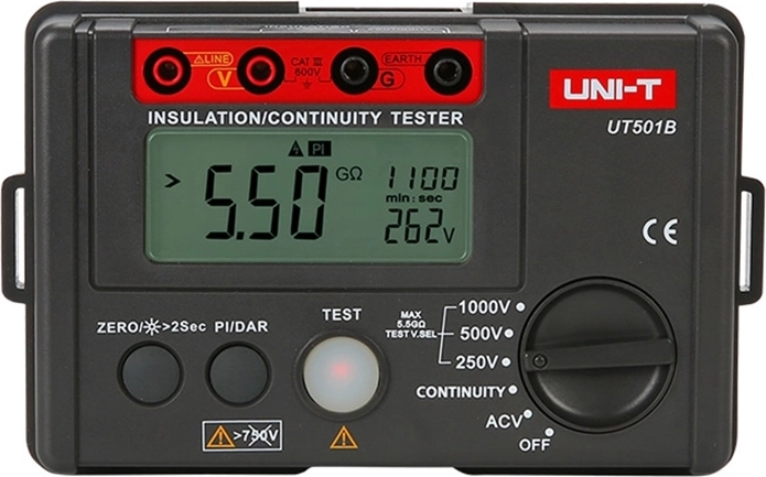 Miernik rezystancji izolacji Uni-T UT501B