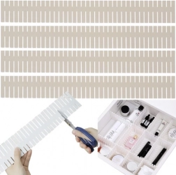 Plastowy dzielący organizer do szuflady 4 szt.