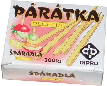 Płaskie drewniane wykałaczki (200 szt.)