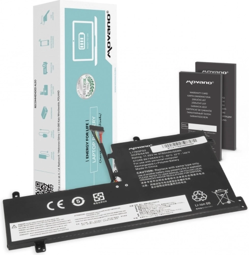 Bateria do notebooka Lenovo Legion Y530/Y730/Y7000 Movano 55 Wh (4750 mAh)