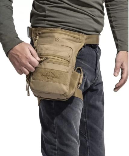 Torba udowa PENTAGON MAX-S 2.0, czarna