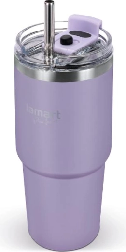 Lamart kubek termiczny Huge fioletowy 470 ml