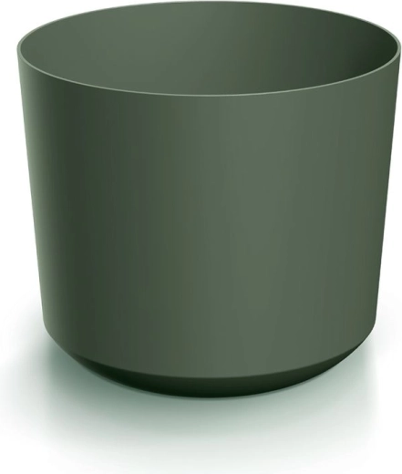 Doniczka TUBO 14,8 cm ciemnozielona