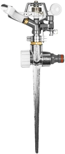 Zraszacz impulsowy na metalowym kolcu WHITE LINE