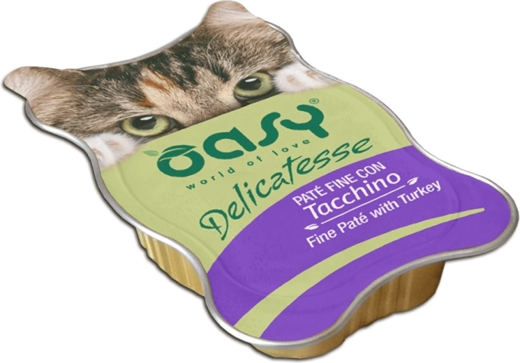 Oasy Delicatesse pasztet z indykiem 85 g