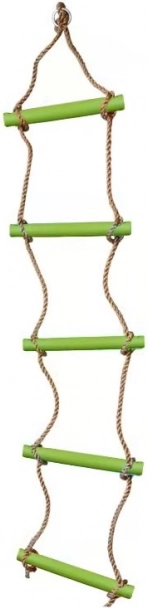 Drabinka wspinaczkowa z plastikowymi szczeblami dla dzieci
