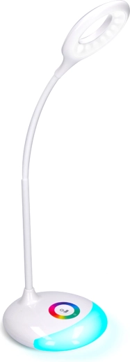 Solight ładowalna ledowa lampka biurkowa 5 W z podświetleniem RGB