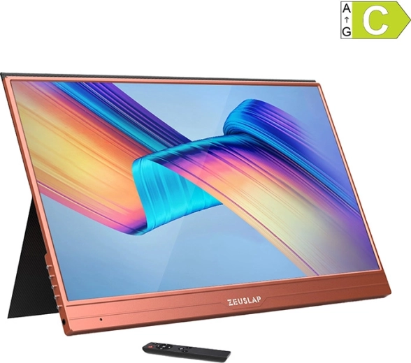 Przenośny monitor dotykowy ZEUSLAP AT156 15,6" Full HD IPS