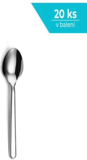 Łyżeczki do herbaty ze stali nierdzewnej, 20 szt.