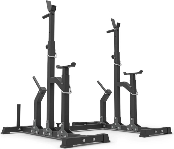 Regulowany stojak na sztangę z odbojami MARBO MS-S104 2.0