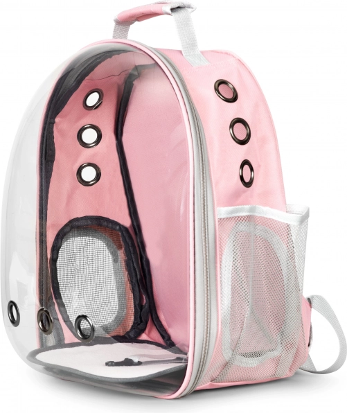 Plecakowy transporter dla kotów i małych psów z przezroczystym frontem