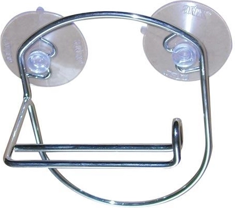 Uchwyt na papier toaletowy, chrom, 12 × 18 × 7,5 cm