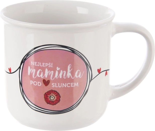 Porcelanowy kubek Najlepsza maminka 0,34 l
