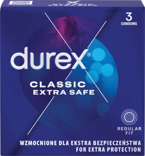 Prezerwatywy Durex Extra Safe 3 szt.