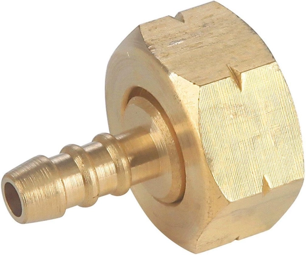 Przyłączka gazowa 8 mm z nakrętką W21,8 LH