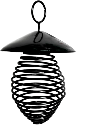 Metalowy owalny karmnik na kule tłuszczowe