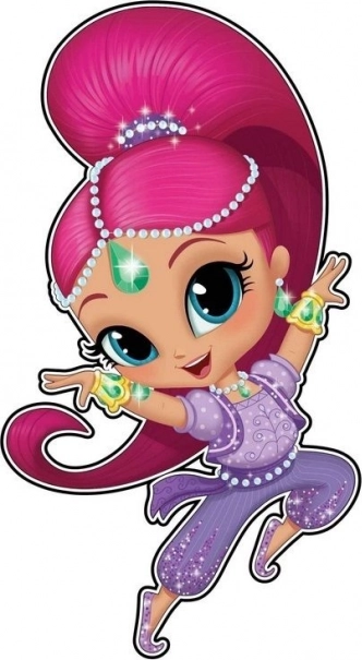 Dekoracja ścienna Shimmer&Shine - Shimmer (mała)