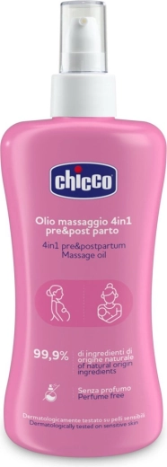 Chicco Mama Care olejek 4w1 przeciw rozstępom z witaminą E 200 ml