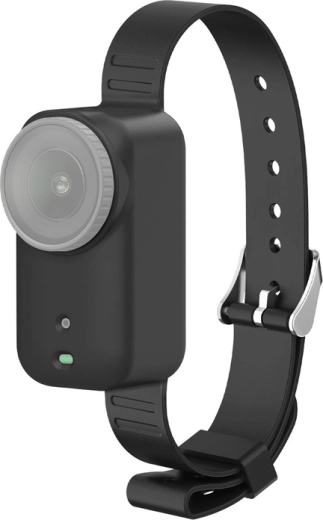 Silikonowy pasek/obroża Puluz do DJI Osmo Nano – czarny