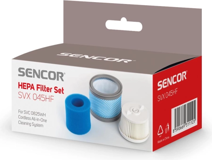 Sencor SVX 045HF zestaw filtrów do SVC 0825WH