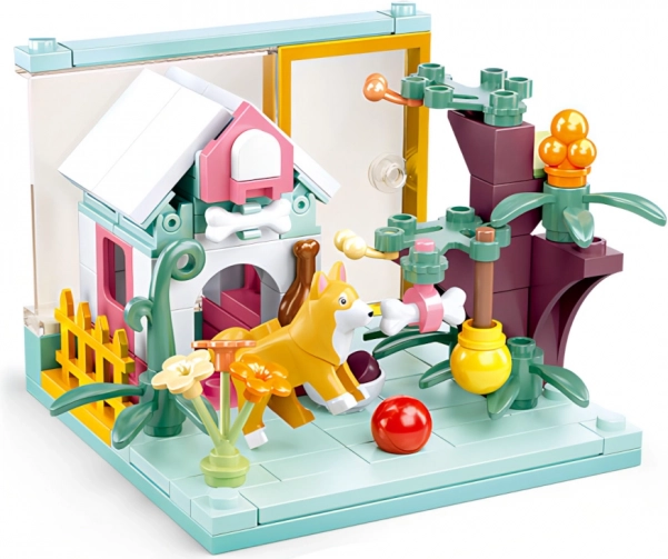 Domek dla pieska Sluban Mini Handcraft