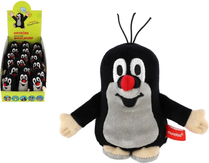 Pluszowy Krtek 10 cm - 1 sztuka