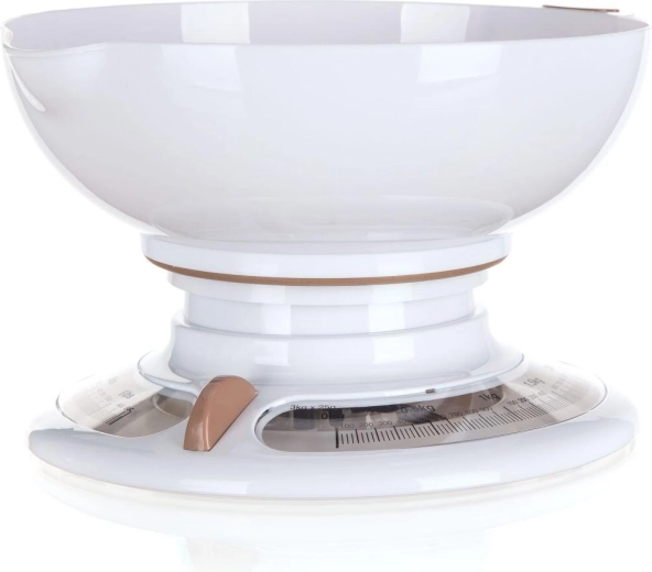 Kuchenna waga mechaniczna 3 kg Culinaria White
