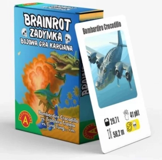Rodzinna gra karciana Brainrot: Zadymka