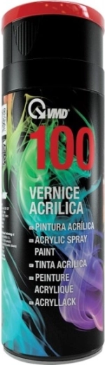 Akrylowy spray emaliowy do metalu, plastiku i drewna 400 ml, czerwony