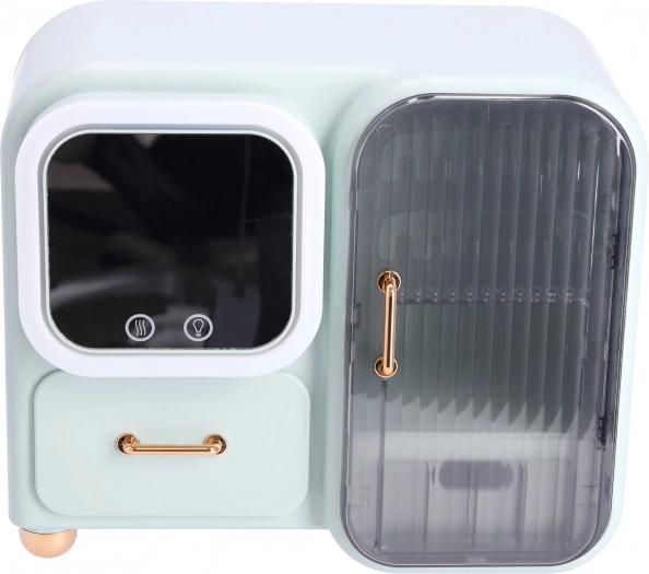 Organizer na kosmetyki i biżuterię – jasny zielony