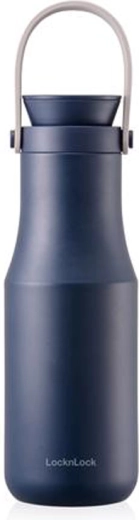 Stalowy termos z uchwytem LOCKnLOCK Metro 470 ml niebieski