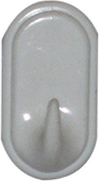 Samoprzylepny haczyk BAROKO owal – miks kolorów (50 szt.)