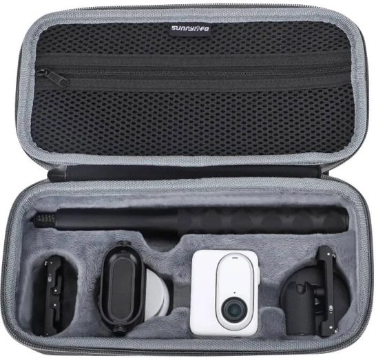 Ochronne etui Sunnylife do Insta360 GO 3 i GO 3S (czarne)