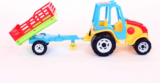 Traktor z przyczepą - model 404