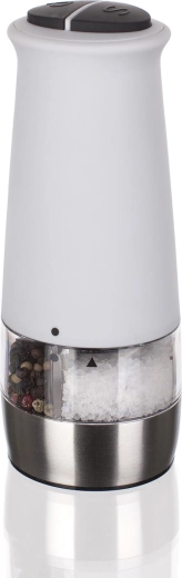 Elektryczny młynek do soli i pieprzu 2w1 CULINARIA White