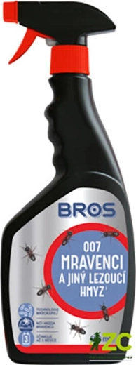 Spray na mrówki i owady biegające 500 ml BROS