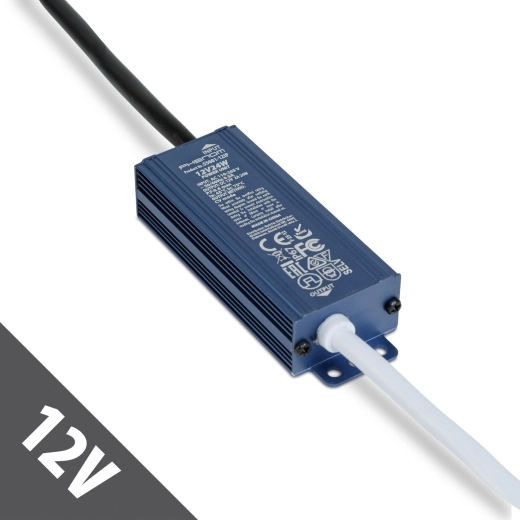 Stabilizowany impulsowy zasilacz sieciowy 12 V DC 24 W 2 A IP67