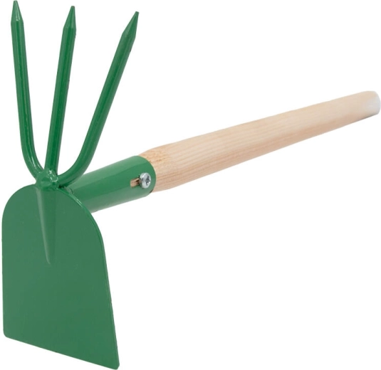 Pielnik ręczny z trzema zębami z trzonkiem 50 cm